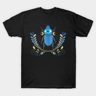 All Seeing Eye Beetle Moon T-Shirt